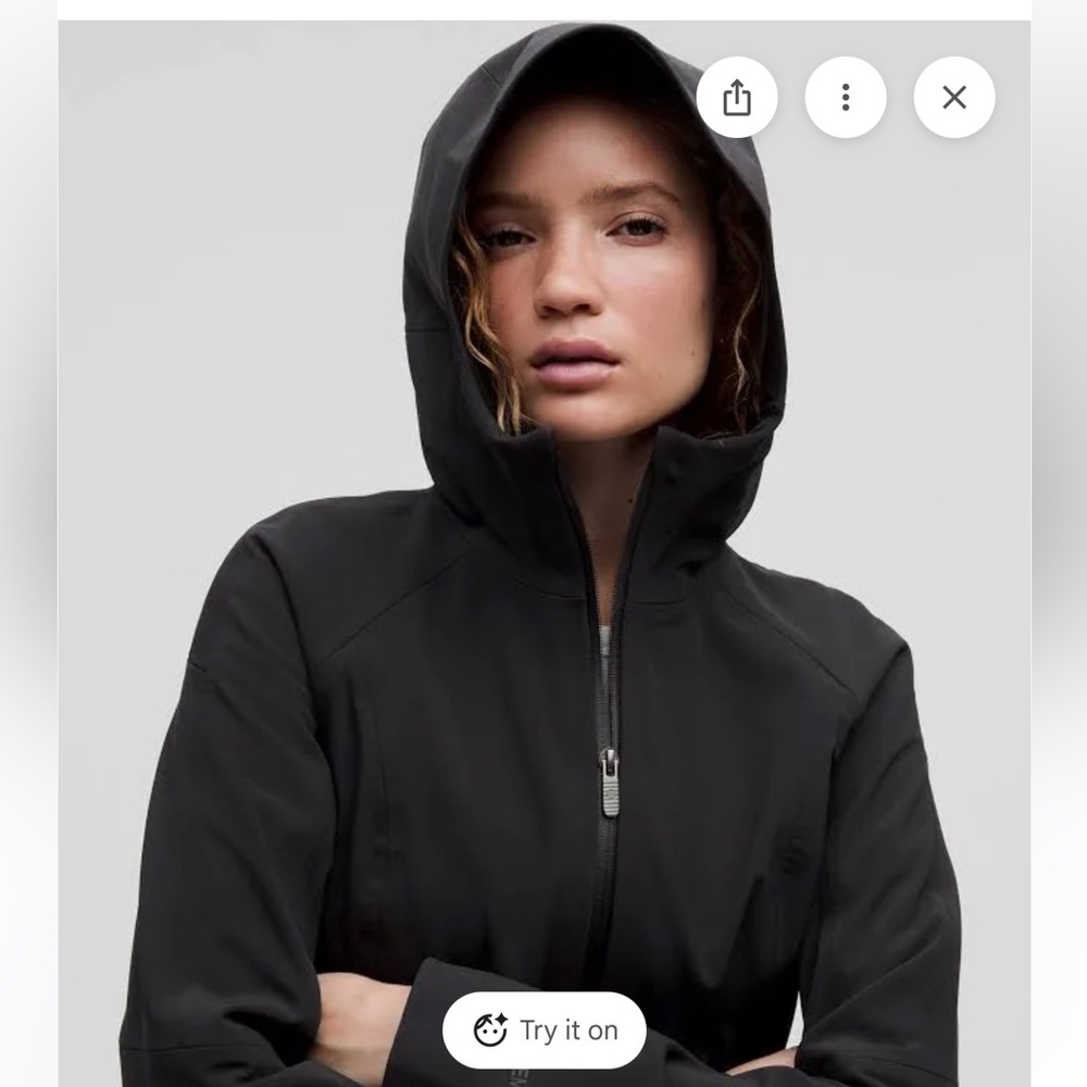 Lululemon Black RepelShell Rain Jacket - image 2